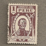 Sellos de America - Per� -  Toribio de Luzuriaca, Primer mariscal del Perú