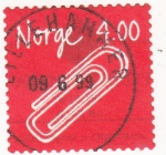 Stamps Norway -  clip