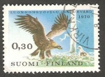 Sellos de Europa - Finlandia -  633 - Águila Real en su nido