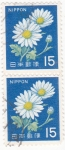Sellos de Asia - Jap�n -  flores