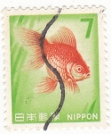 Stamps : Asia : Japan :  pez tropical