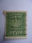 Stamps : Europe : Poland :  Eagle Arms - Escudo de Armas.