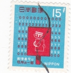 Stamps Japan -  ilustración
