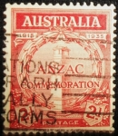 Stamps Australia -  Monumento Cenotaph