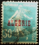 Stamps : Africa : Algeria :  Sembradora (Semeuse)