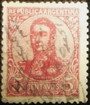 Stamps : America : Argentina :  José Francisco de San Martín