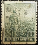 Stamps : America : Argentina :  Agricultor