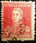 Stamps Argentina -  José Francisco de San Martín