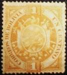 Stamps Bolivia -  Escudo de Armas