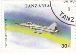 Sellos de Africa - Tanzania -  JET FIGHTER F.SE-avión de combate