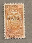 Stamps Ecuador -  Escudo nacional