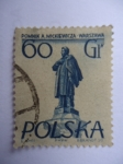 Sellos de Europa - Polonia -  Monumento al Poeta y Patriota: Adam Mickiewicz (1798-1855)