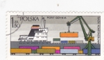 Stamps Poland -  puerto de Gdynia