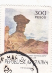 Sellos del Mundo : America : Argentina : valle de la Luna