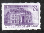 Sellos de America - Chile -  X°Congreso de La Unión Postal de las Américas y España-Sant