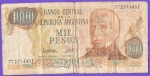 monedas del Mundo : America : Argentina :  BANCO CENTRAL DE ARGENTINA - GRAL SAN MARTIN. ( ANBERSO)