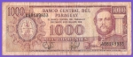 monedas del Mundo : America : Paraguay :  BANCO CENTRAL DEL PARAGUAY - MARISCAL FRANCISCO SOLANO LOPEZ .( ANBERSO) 