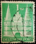 Stamps : Europe : Germany :  Lubeck Holstentor