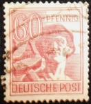 Stamps Germany -  Trabajador