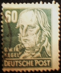 Sellos del Mundo : Europa : Alemania : Georg Hegel