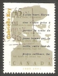 Stamps Canada -   1490 - Gabrielle Roy, escritora