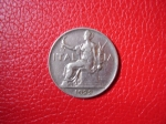 monedas del Mundo : Europa : Italia :  Bvono da L 1 / anverso