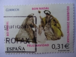 Sellos de Europa - Espa�a -  Feliz Navidad - Bon Nadal