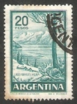 Sellos de America - Argentina -  606 C - Lago Nahuel Huapi