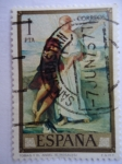 Stamps Spain -  Ed:1974  -Tobias y el Ángel -Oleo de E.Rosales.