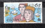 Stamps Spain -  Los Hermanos Pinzón