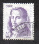 Stamps Chile -  Diego Portales (1793-1837), Politician