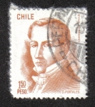 Stamps Chile -  Diego Portales (1793-1837), Politician