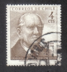 Stamps Chile -  Enrique Molina