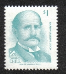Stamps Chile -  Ramón Barros Luco