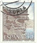 Stamps Spain -  PAISAJES Y MONUMENTOS. EL BALCÓN DE EUROPA, EN NERJA. EDIFIL 2837
