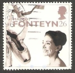 Stamps United Kingdom -  1908 - Margot Fonteyn, estrella de la danza