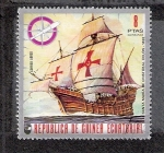 Stamps Equatorial Guinea -  Santa Maria de Cristóbal Colón