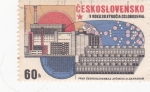 Stamps Czechoslovakia -  30 aniversario de la primera planta atómica en checoslovaquia