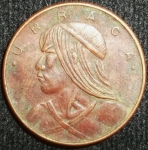 monedas de America - Panam� -  1968 (Anverso)