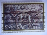 Stamps Spain -  Ed:2380 - Navidad- El Nacimiento. Oleo de Renedo de Valdavia.