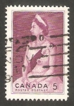 Sellos de America - Canad� -  358 - Reina Elizabeth II