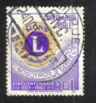 Stamps Chile -  Club De Leones