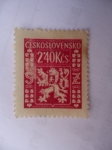 Sellos del Mundo : Europa : Checoslovaquia : ESCUDO (S/156) Ceskoslovenko.