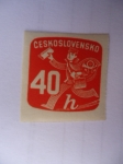 Stamps Czechoslovakia -  Cartero. Ceskoslovenko.