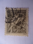 Stamps : Europe : Czechoslovakia :  Minero - Ceskoslovenko.