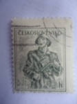 Stamps : Europe : Czechoslovakia :  Soldado - Ceskoslovenko