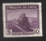 Sellos de America - Chile -  FF.CC:del Estado