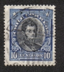 Stamps Chile -  Bernardo O’Higgins (1776-1842)