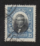 Stamps Chile -  Manuel Montt (1809-1880)