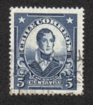 Sellos de America - Chile -  Thomas Cochrane (1775-1860), Admiral